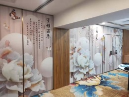 柳州城中区茶楼活动隔断