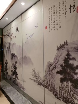 南宁餐厅活动隔断安装